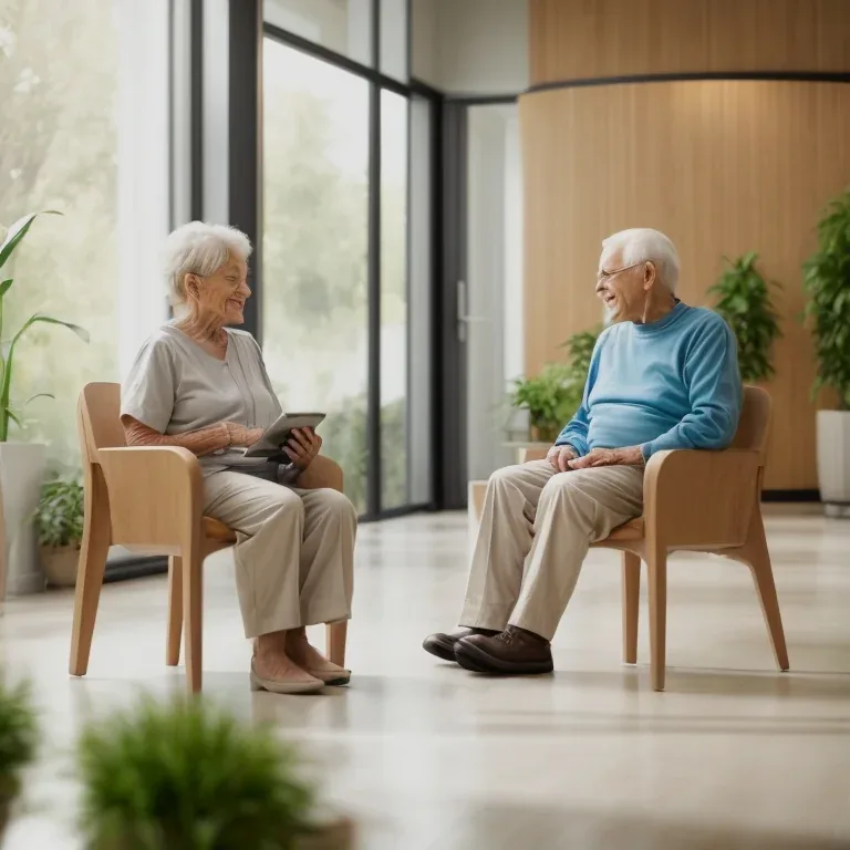 WellHubAge caregiver with a senior client